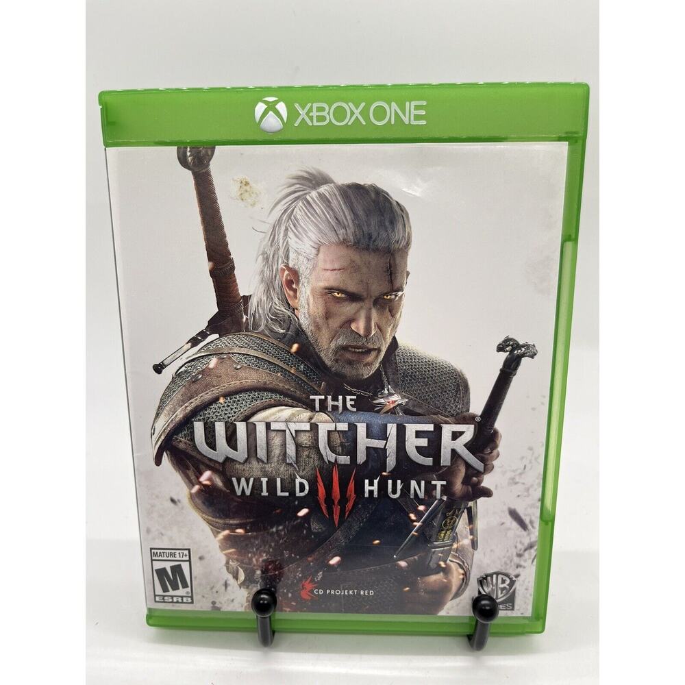 The Witcher 3 Wild Hunt (Microsoft Xbox One W/ Soundtrack Great Shape Complete